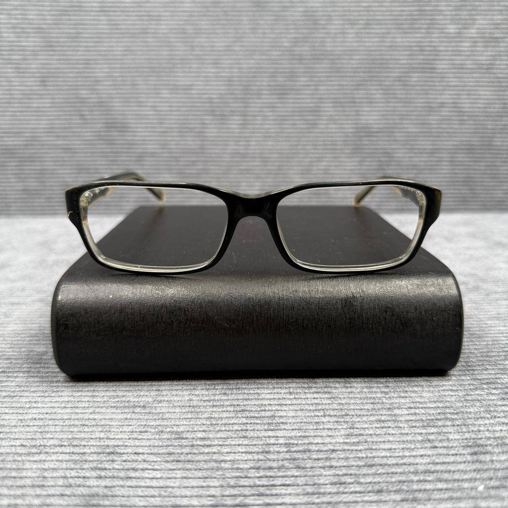 Ray-Ban RB 5169 2034 Black Clear Rectangular Eyeglasses Frames 54-16-140